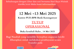 Pengumuman Hari libur dan cuti bersama Waisak 2569 BE/2025